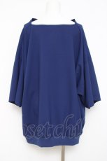 画像2: Deorart / 裾絞りドレープネックトップス L ネイビー Y-26-05-10-094-PU-TO-SZ-ZY (2)
