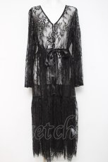 画像1: axes femme / 総レースガウン L 黒 Y-26-05-10-097-AX-TO-SZ-ZY (1)