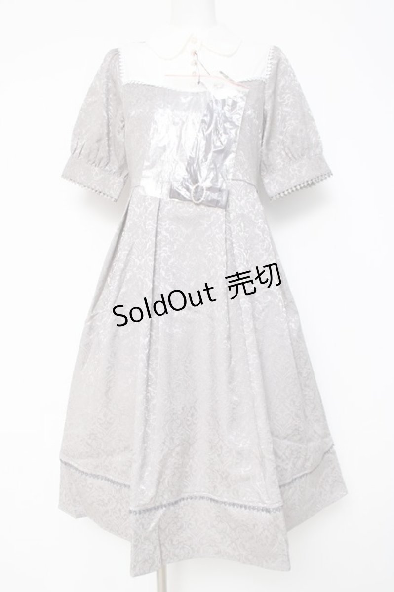 画像1: Amavel / Elegant Classical Ladyワンピース  グレー Y-26-05-10-138-CA-OP-SZ-ZS (1)