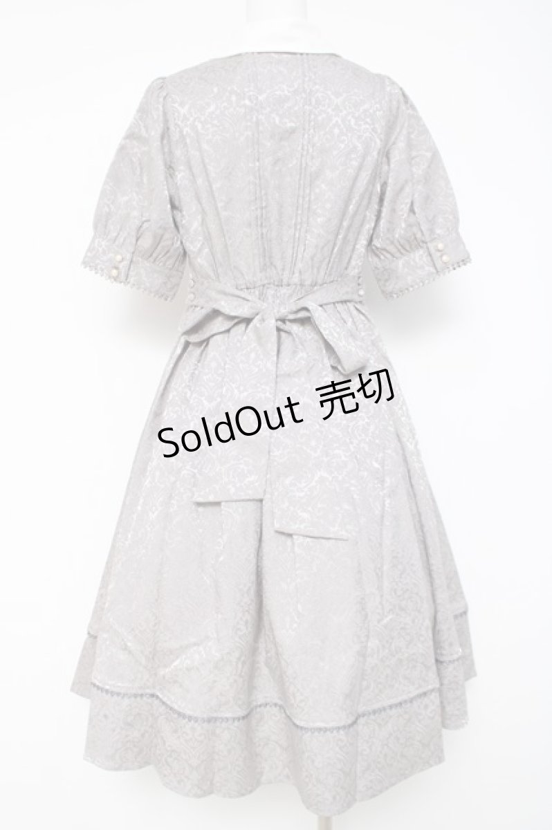画像2: Amavel / Elegant Classical Ladyワンピース  グレー Y-26-05-10-138-CA-OP-SZ-ZS (2)