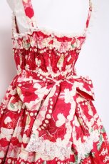 画像4: Angelic Pretty / Melty Berry Princessジャンパースカート  アカ Y-26-05-10-157-AP-OP-SZ-ZY (4)