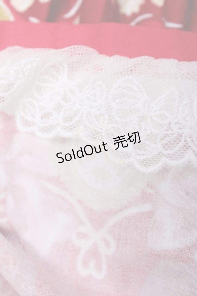 画像7: Angelic Pretty / Melty Berry Princessジャンパースカート  アカ Y-26-05-10-157-AP-OP-SZ-ZY (7)
