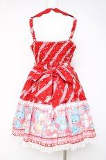 画像3: Angelic Pretty / MELODY TOYS襟付ジャンパースカートSet  アカ Y-26-05-10-158-AP-OP-SZ-ZY (3)