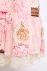 画像6: Angelic Pretty / Petit Patisserieティアードジャンパースカート  ピンク Y-26-05-10-160-AP-OP-SZ-ZY (6)