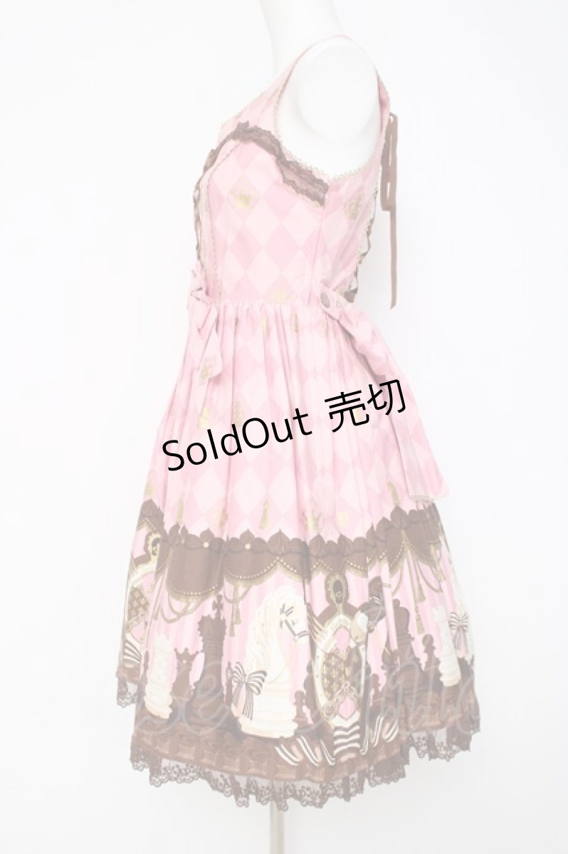 画像2: Angelic Pretty / 東京店リニューアルオープン5周年記念Chess Chocolateジャンパースカートセット  ピンク Y-26-05-10-161-AP-OP-SZ-ZY (2)