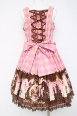 画像3: Angelic Pretty / 東京店リニューアルオープン5周年記念Chess Chocolateジャンパースカートセット  ピンク Y-26-05-10-161-AP-OP-SZ-ZY (3)