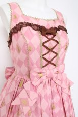 画像5: Angelic Pretty / 東京店リニューアルオープン5周年記念Chess Chocolateジャンパースカートセット  ピンク Y-26-05-10-161-AP-OP-SZ-ZY (5)