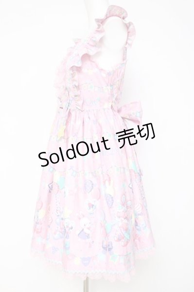 Angelic Pretty / Happy Garlandジャンパースカート ピンク Y-26-05-10
