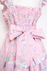画像4: Angelic Pretty / Happy Garlandジャンパースカート  ピンク Y-26-05-10-162-AP-OP-SZ-ZY (4)