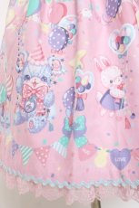 画像6: Angelic Pretty / Happy Garlandジャンパースカート  ピンク Y-26-05-10-162-AP-OP-SZ-ZY (6)
