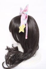 画像2: Angelic Pretty / Happy Garlandカチューシャ  ピンク Y-26-05-10-025-AP-AC-SZ-ZY (2)