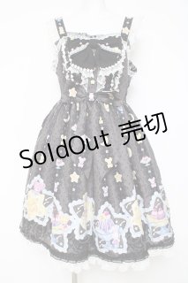 Angelic Pretty / Dreamy Night Cakesジャンパースカート 黒 Y-26-05