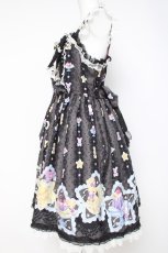 画像2: Angelic Pretty / Dreamy Night Cakesジャンパースカート  黒 Y-26-05-10-165-AP-OP-SZ-ZY (2)