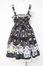 画像3: Angelic Pretty / Dreamy Night Cakesジャンパースカート  黒 Y-26-05-10-165-AP-OP-SZ-ZY (3)