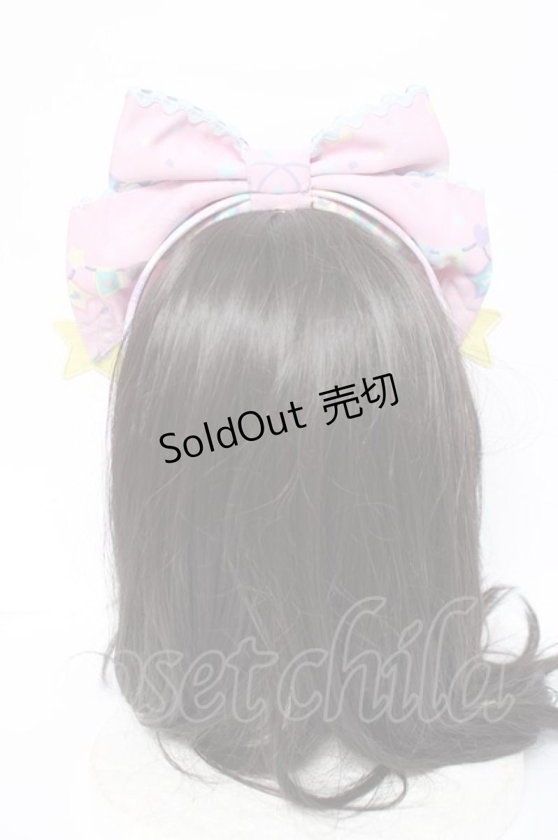 画像3: Angelic Pretty / Happy Garlandカチューシャ  ピンク Y-26-05-10-025-AP-AC-SZ-ZY (3)