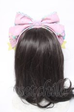 画像3: Angelic Pretty / Happy Garlandカチューシャ  ピンク Y-26-05-10-025-AP-AC-SZ-ZY (3)