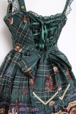 画像4: Angelic Pretty / British Bearジャンパースカート  グリーン Y-26-05-10-166-AP-OP-SZ-ZY (4)