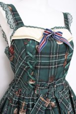 画像5: Angelic Pretty / British Bearジャンパースカート  グリーン Y-26-05-10-166-AP-OP-SZ-ZY (5)