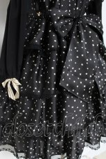 画像5: BABY,THE STARS SHINE BRIGHT / お菓子な星空のうさくみゃちゃんワンピース  黒 Y-26-05-10-167-BA-OP-SZ-ZY (5)