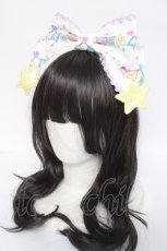 画像1: Angelic Pretty / Happy Garlandカチューシャ  シロ Y-26-05-10-026-AP-AC-SZ-ZY (1)