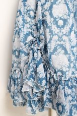 画像6: berry&wood / Hoshibako Works×berry&wood 紫陽花の咲く頃襟付きジャンパースカート S サックス Y-26-05-10-170-LO-OP-SZ-ZY (6)