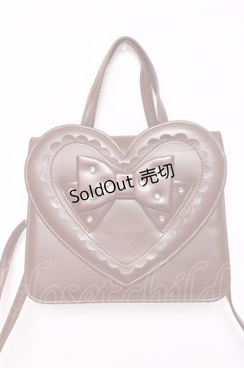 画像1: BABY,THE STARS SHINE BRIGHT / BAG プリンセスハートポシェット  ブラウン Y-26-05-10-032-BA-BG-SZ-ZY (1)