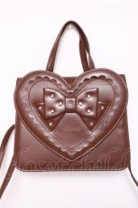 画像1: BABY,THE STARS SHINE BRIGHT / BAG プリンセスハートポシェット  ブラウン Y-26-05-10-032-BA-BG-SZ-ZY (1)