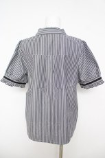 画像2: axes femme / 刺繍リボンセットブラウス L 黒 Y-26-05-12-047-AX-BL-SZ-ZY (2)