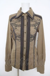 Ozz　シャンデリア柄　トップス Ozz シャンデリア柄 トップス 美品 OZZ ON ワンピース オッズオン