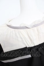 画像3: axes femme POETIQUE / 襟デザインオフショルトップス  黒 Y-26-05-12-057-AX-TO-SZ-ZY (3)