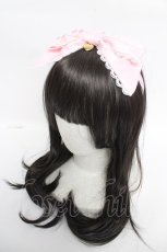 画像1: Angelic Pretty / Lucy Ribbonカチューシャ  ピンク Y-26-05-12-008-AP-AC-SZ-ZY (1)