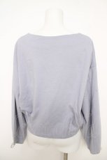 画像2: axes femme / パールデザインカットカーデ F サックス Y-26-05-12-074-AX-TS-SZ-ZY (2)