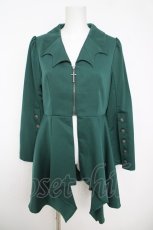 画像1: axes femme POETIQUE / コウモリカラーイレヘムジャケット M グリーン Y-26-05-12-082-AX-JA-SZ-ZY (1)