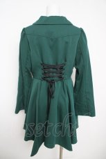 画像2: axes femme POETIQUE / コウモリカラーイレヘムジャケット M グリーン Y-26-05-12-082-AX-JA-SZ-ZY (2)