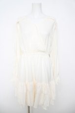 画像1: axes femme / イレヘムフリルチュニック F 生成り Y-26-05-12-090-AX-OP-SZ-ZY (1)