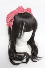 画像1: boutique / リボンカチューシャ  ピンク Y-26-05-12-010-LO-AC-SZ-ZY (1)