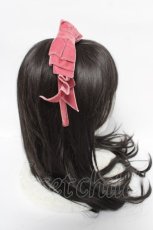 画像2: boutique / リボンカチューシャ  ピンク Y-26-05-12-010-LO-AC-SZ-ZY (2)