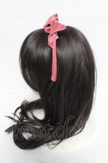 画像3: boutique / リボンカチューシャ  ピンク Y-26-05-12-010-LO-AC-SZ-ZY (3)