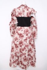 画像2: axes femme / グラデーションローズ柄ワンピース F ピンク Y-26-05-12-116-AX-OP-SZ-ZY (2)