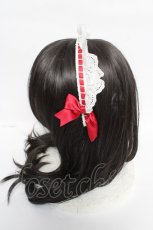 画像2: Angelic Pretty / メイド風カチューシャ  シロ Y-26-05-12-012-AP-AC-SZ-ZY (2)