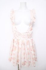 画像1: LIZ LISA / My Melodyキュンキュンギンガム花柄ジャンスカ  ピンク Y-26-05-12-127-LO-SK-SZ-ZY (1)