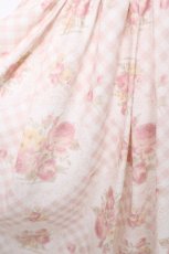 画像3: LIZ LISA / My Melodyキュンキュンギンガム花柄ジャンスカ  ピンク Y-26-05-12-127-LO-SK-SZ-ZY (3)