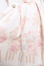 画像3: LIZ LISA / ピアノ柄ジャンスカ  オフ×ベージュ Y-26-05-12-128-LO-OP-SZ-ZY (3)