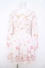 画像1: LIZ LISA / スイートケーキ柄ワンピース  ピンク Y-26-05-12-131-LO-OP-SZ-ZY (1)