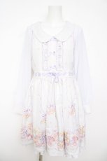 画像1: LIZ LISA / ラッピング柄ワンピース 0 ラベンダー Y-26-05-12-134-LO-OP-SZ-ZY (1)