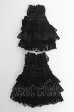 画像2: GOTH / ゴージャスお袖とめ  黒 Y-26-05-12-013-GO-ZA-SZ-ZY (2)