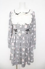 画像1: Ank Rouge / シナモンコラボワンピース  黒 Y-26-05-12-139-CA-OP-SZ-ZY (1)