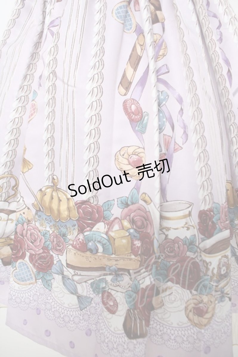 画像3: axes femme kawaii / シュガリータイムノースリOP M ラベンダー Y-26-05-12-140-AX-OP-SZ-ZI (3)