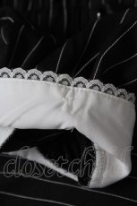 画像4: axes femme POETIQUE / ストライプワンピース  黒 Y-26-05-12-143-AX-OP-SZ-ZY (4)