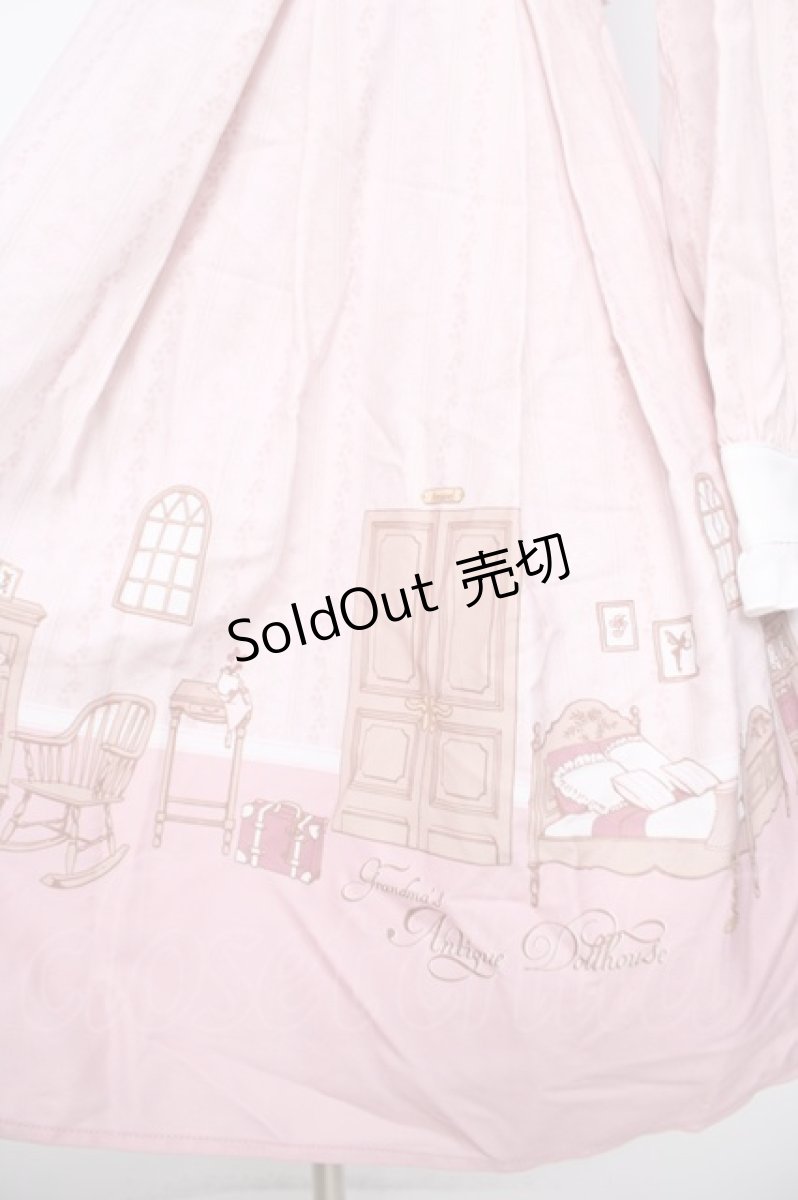 画像4: Amavel / Antique Doll houseワンピース F ピンク Y-26-05-12-145-CA-OP-SZ-ZS (4)